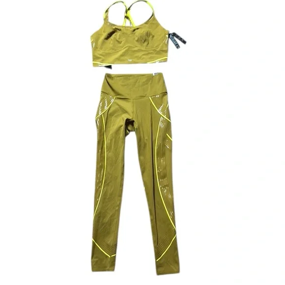 VSX Victoria's Secret Elevate Refined Contours sport bra leggings workout set XL - Picture 6 of 12